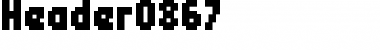 Download header 08_67 Font Download header 08_67 Font