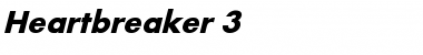 Download Heartbreaker 3 Font