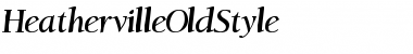 HeathervilleOldStyle Regular Font