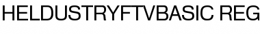 Download HeldustryFTVBasic Font