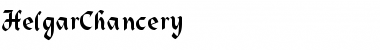 HelgarChancery Regular Font