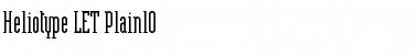 Download Heliotype LET Font Download Heliotype LET Font