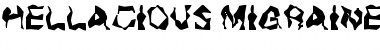 Download Hellacious Migraine Font Download Hellacious Migraine Font
