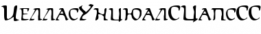 HellasUncialSCapsSSK Regular Font