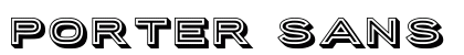 Porter Sans Block Regular Preview