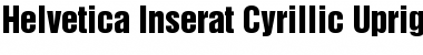 HelveticaInseratCyr Upright Regular Font