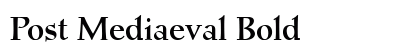 Post Mediaeval Bold preview