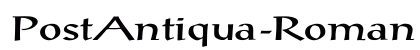 PostAntiqua-Roman Ex Regular preview