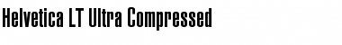Download Helvetica LT UltraCompressed Font