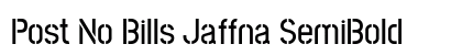 Post No Bills Jaffna SemiBold Preview