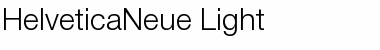 HelveticaNeue Font