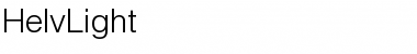 Download HelvLight Font Download HelvLight Font