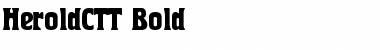 HeroldCTT Bold Font