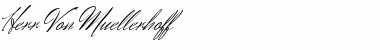 Download Herr Von Muellerhoff Font Download Herr Von Muellerhoff Font