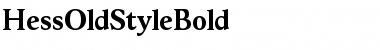 HessOldStyleBold Bold Font