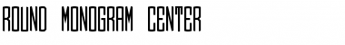 Download Round_Monogram_Center Font