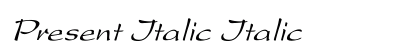 Present Italic Italic preview