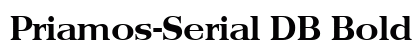 Priamos-Serial DB Bold preview