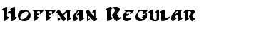 Hoffman Regular Font