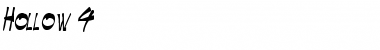 Download Hollow 4 Font Download Hollow 4 Font