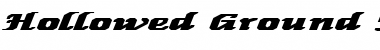 Download Hollowed Ground 5 Font Download Hollowed Ground 5 Font