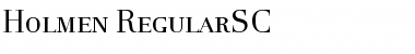 Download Holmen-RegularSC Font Download Holmen-RegularSC Font