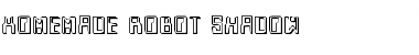 Download Homemade Robot Shadow Font