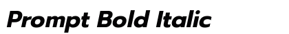 Prompt Bold Italic Preview