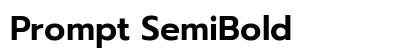 Prompt SemiBold Preview