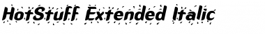 HotStuffExtended Italic Font