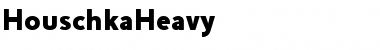 Download HouschkaHeavy Font