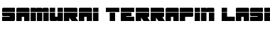 Samurai Terrapin Laser Regular Font