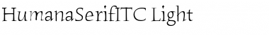Download HumanaSerifITC-Light Font Download HumanaSerifITC-Light Font