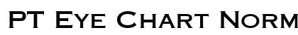 PT Eye Chart Normal