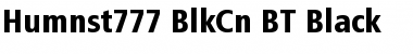 Download Humnst777 BlkCn BT Font