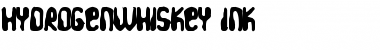 HydrogenWhiskey Ink Regular Font