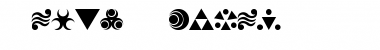 Hylian Symbols Hylian Symbols Font