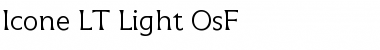 Download Icone LT LightOsF Font