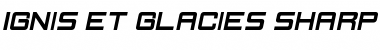 Download Ignis et Glacies Sharp Font