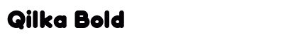 Qilka Bold preview