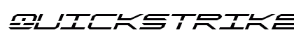 QuickStrike Italic Italic preview