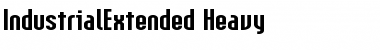 IndustrialExtended Heavy Font