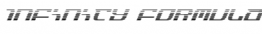 Infinity Formula Gradient Ital Gradient Italic Font