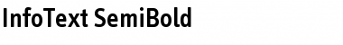 InfoText SemiBold Font