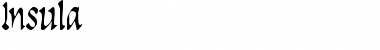Download Insula Font Download Insula Font