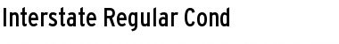 Interstate Regular Font