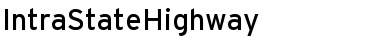 Download IntraStateHighway Font