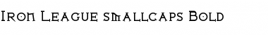 Iron League smallcaps Bold Font