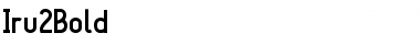 Download Iru2Bold Font Download Iru2Bold Font