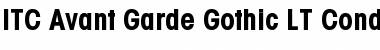 AvantGarde LT CondMedium Bold Font
